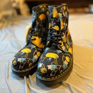 Doc Martens Adventure Time canvas boots
